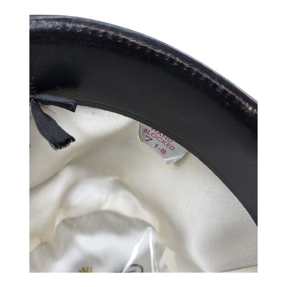 Vth Courtney Genuine Velour Fedora Royaltan DuPont Harry Levinson Mens Hat 7/8 - Picture 8 of 10